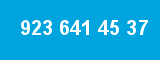923 641 45 37 923 641 45 37